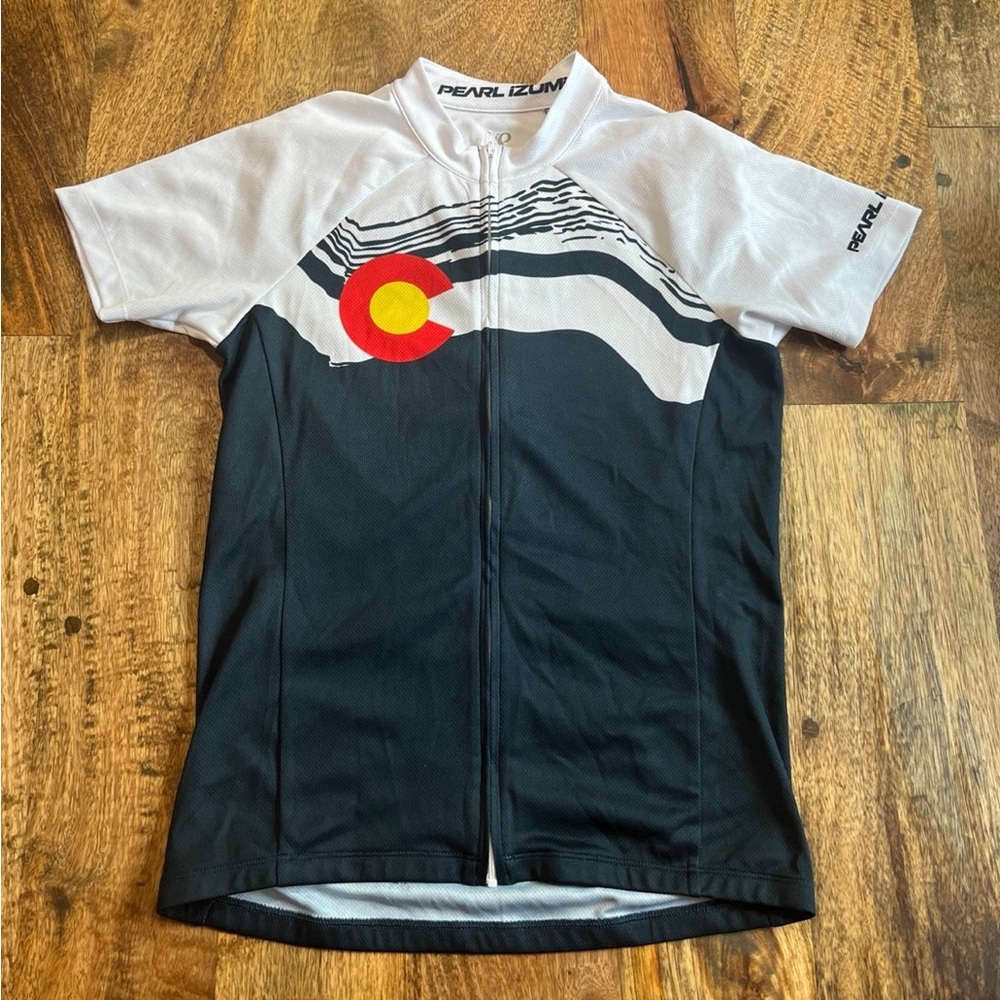 Pearl Izumi Women's SELECT Escape Short Sleeve COLORADO Graphic Jersey
